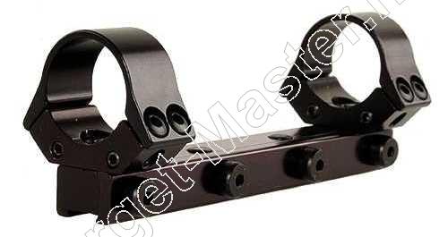 B-Square INTERLOCK ADJUSTABLE Airgun Mounts for 1 inch Scope 1 Piece